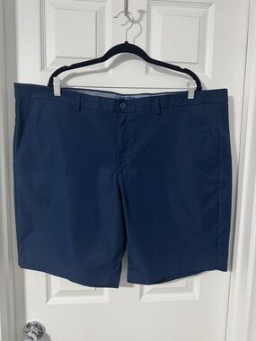 George Men's Navy Flat Front Shorts